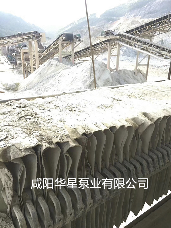 華星泵業(yè)礦山開(kāi)采尾礦處理案例現(xiàn)場(chǎng)